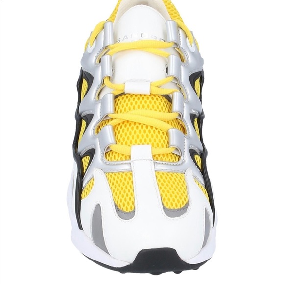 Sandro Atomic Leather And Mesh Trainers - Picture 2 of 4